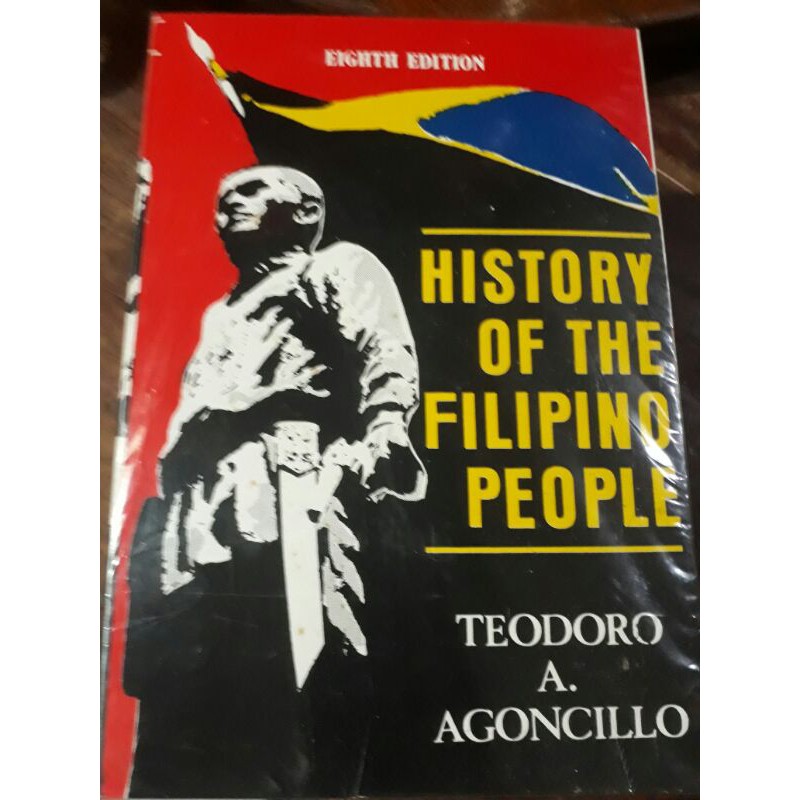 HISTORY OF THE FILIPINO PEOPLE BY AGONCILLO BRANDNEW Shopee Philippines