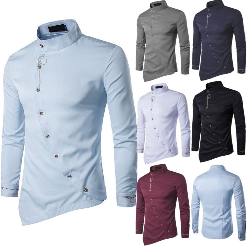 high collar dress shirts