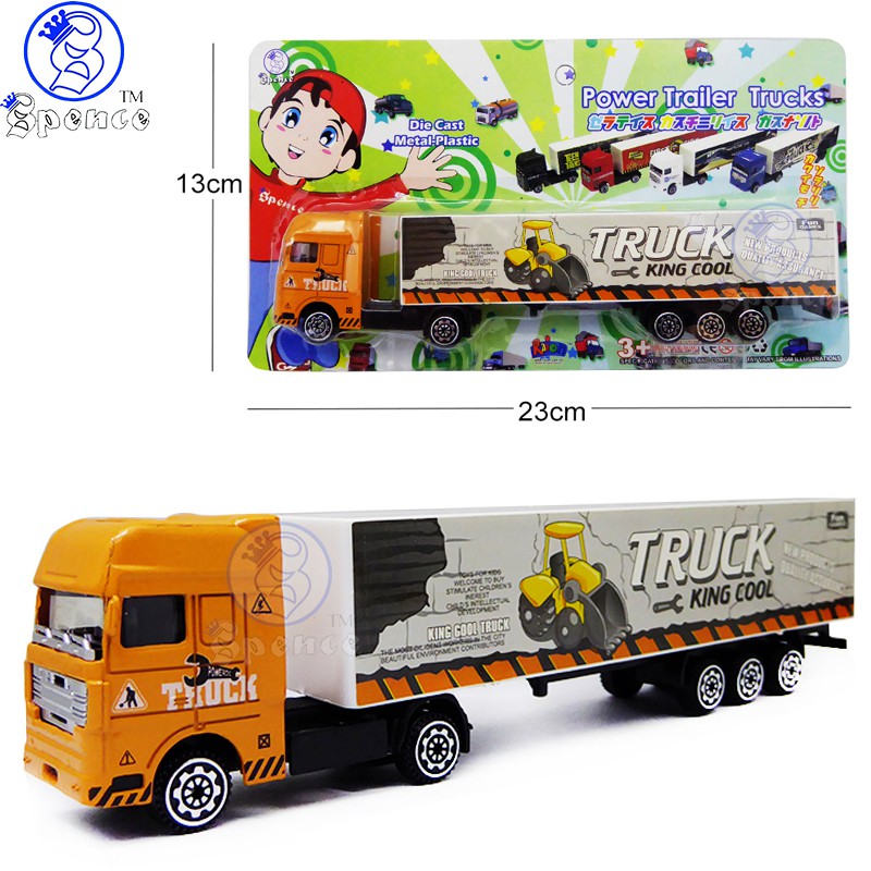 Spence Container Van Power Trailer Truck Die Cast (4275SP) Raion Construction Vehicle Cars for