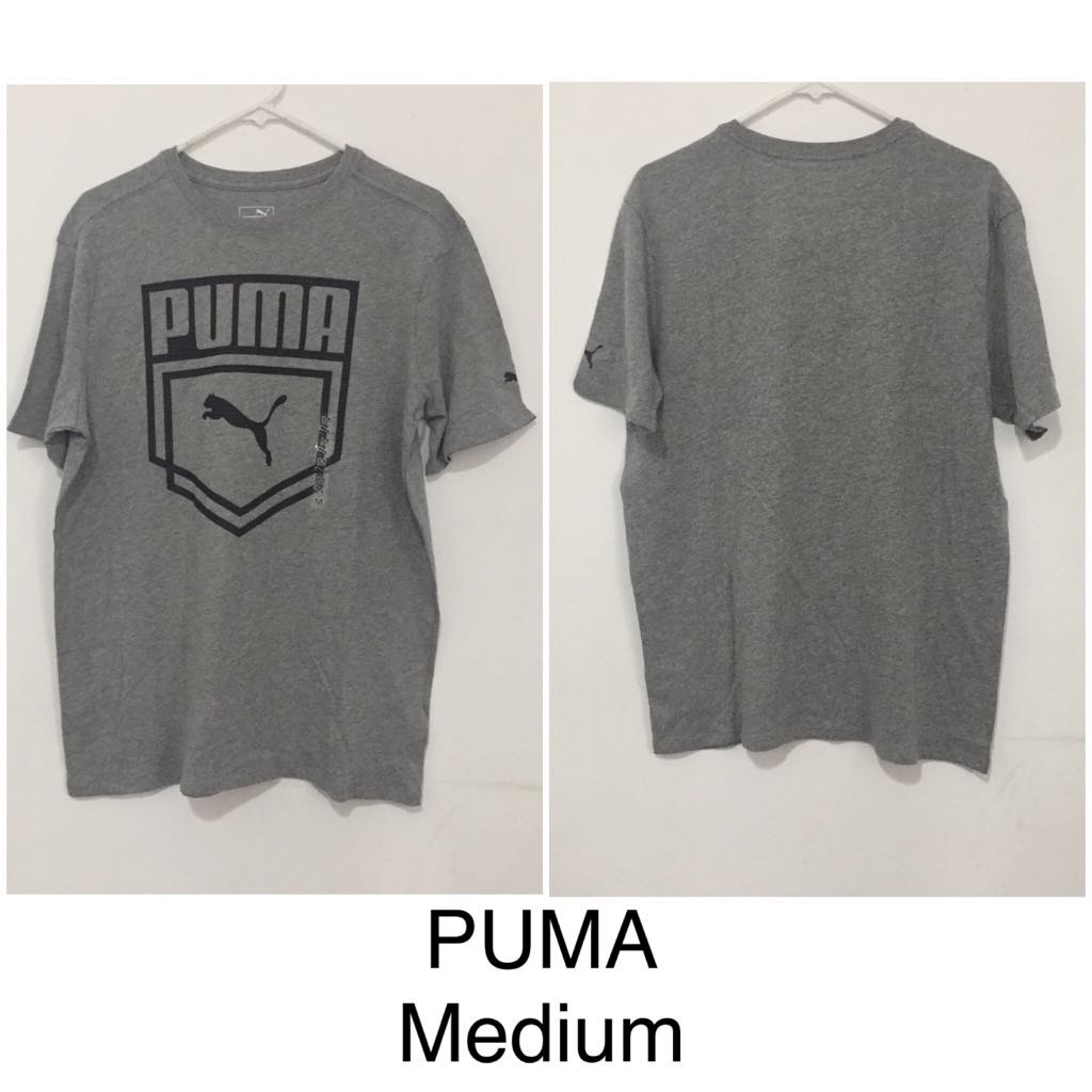 Puma Men S Shirt Medium Shopee Philippines