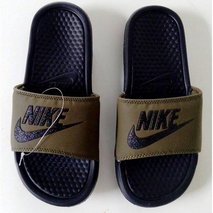 Nike Slides - Green Edition) Shopee Philippines