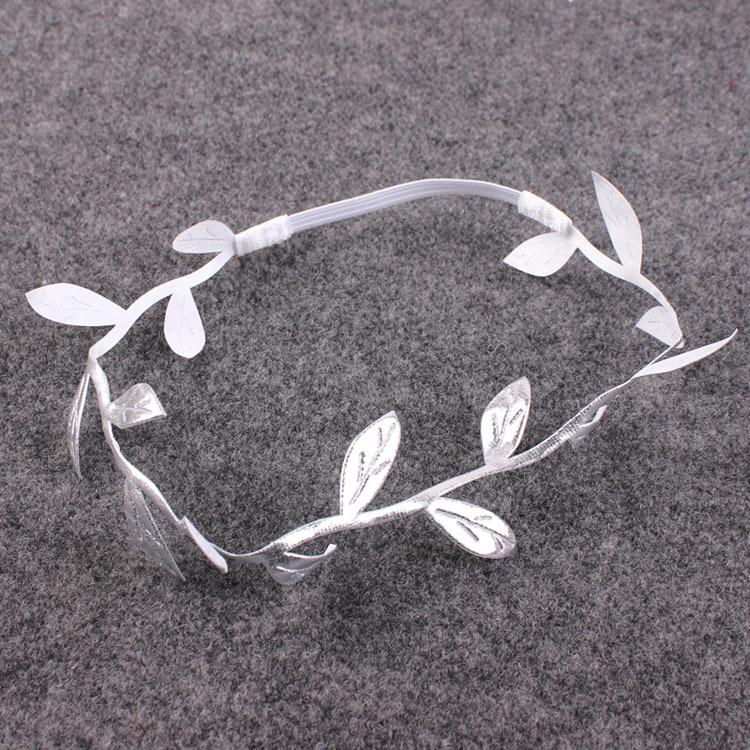 [LUCKY] Infant Newborn Leaves Headband + Feather Angel Wings Costume Baby Photograph Props #7