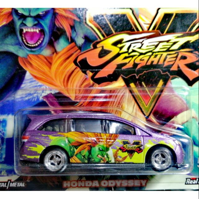 hot wheels honda odyssey street fighter