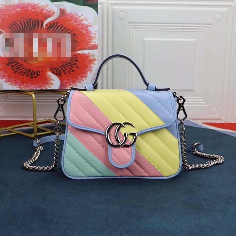 Gucci rainbow colorful sling bag | Shopee Philippines