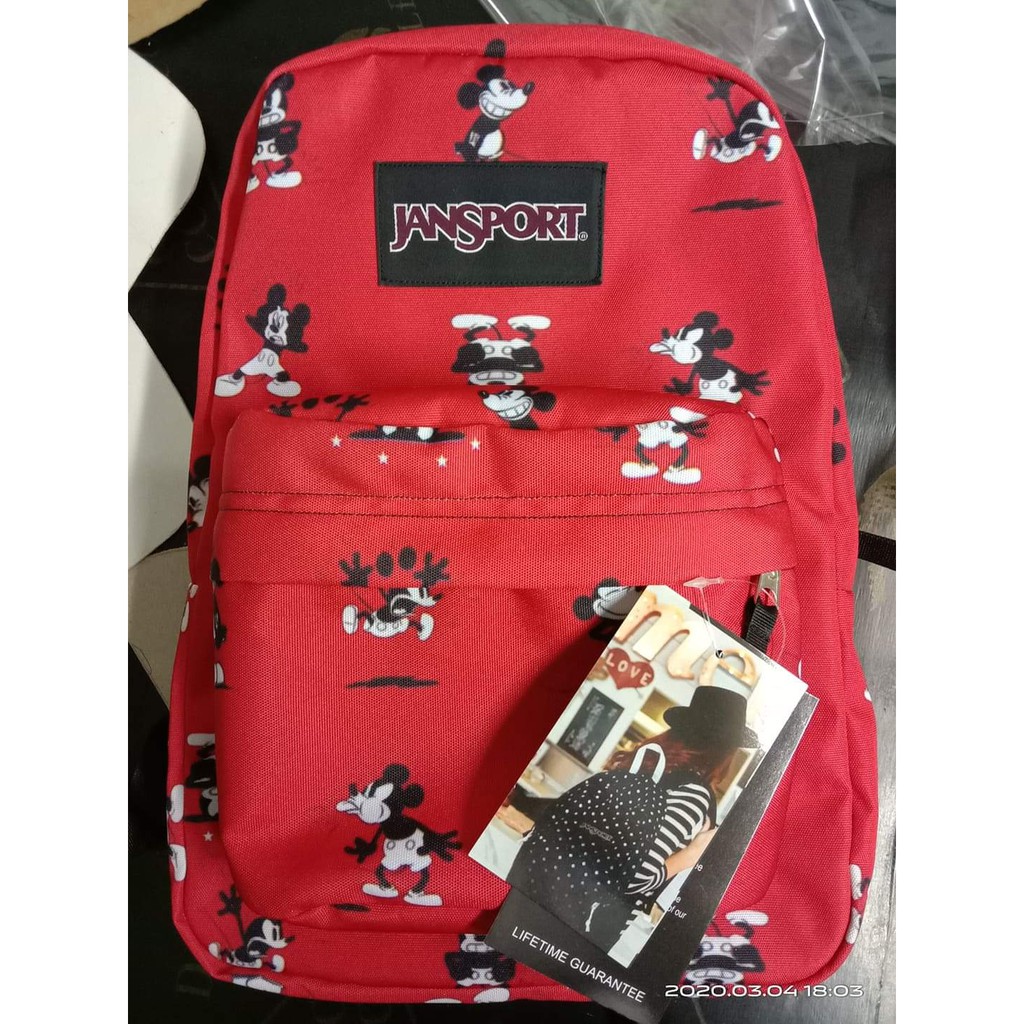 jansport mickey mouse