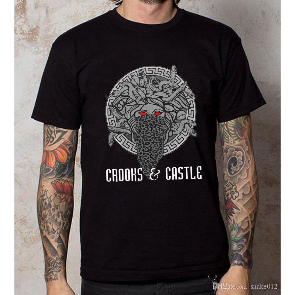 crooks and castles medusa t shirt