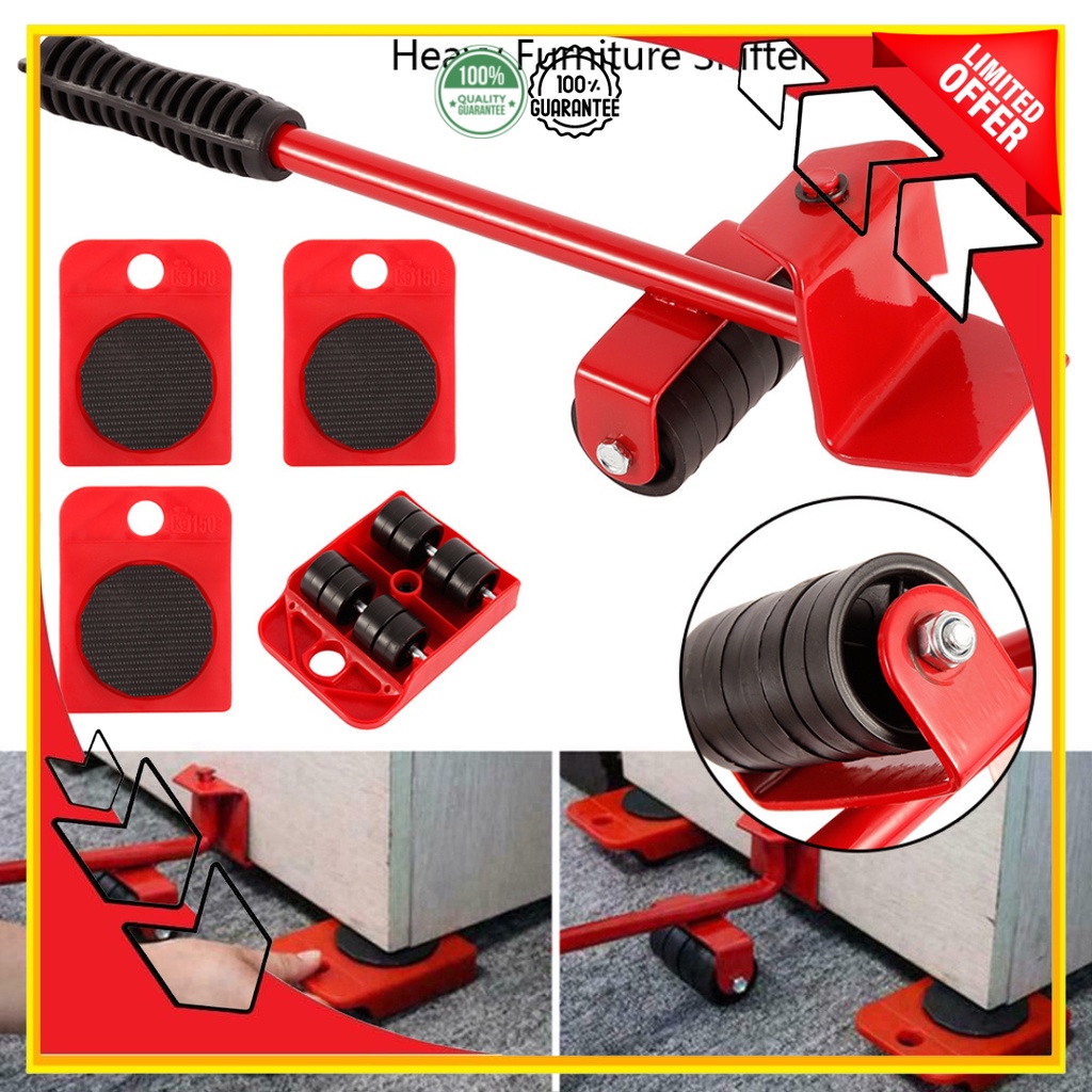 Censtrostar Heavy Duty Furniture Lifter Transport Tool Furniture Mover Set Move Roller