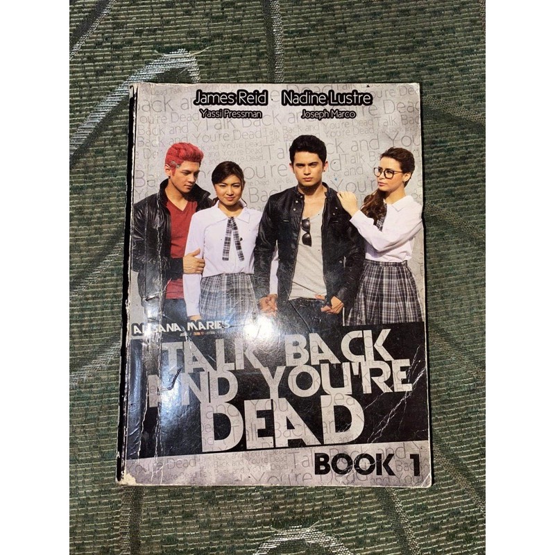 PRELOVED BOOK Talk Back and You’re Dead Book 1 by Alesana