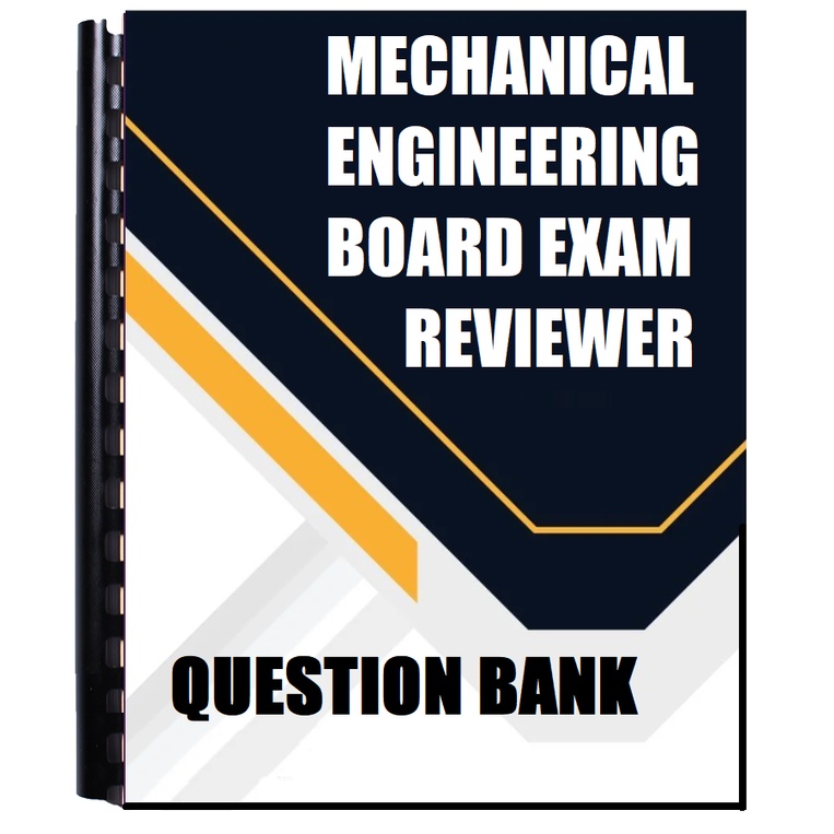 Mechanical Engineering Question Bank Licensure Exam Reviewer | Shopee ...