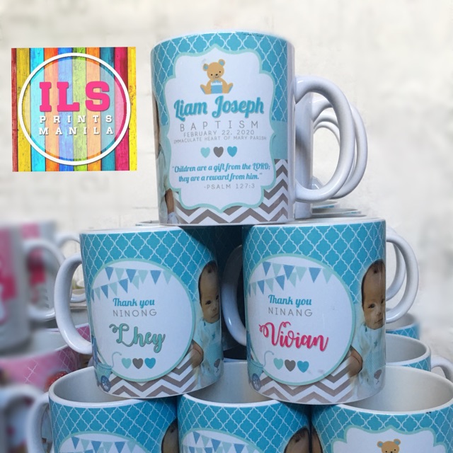 Personalized Mug for Baptism | Shopee Philippines