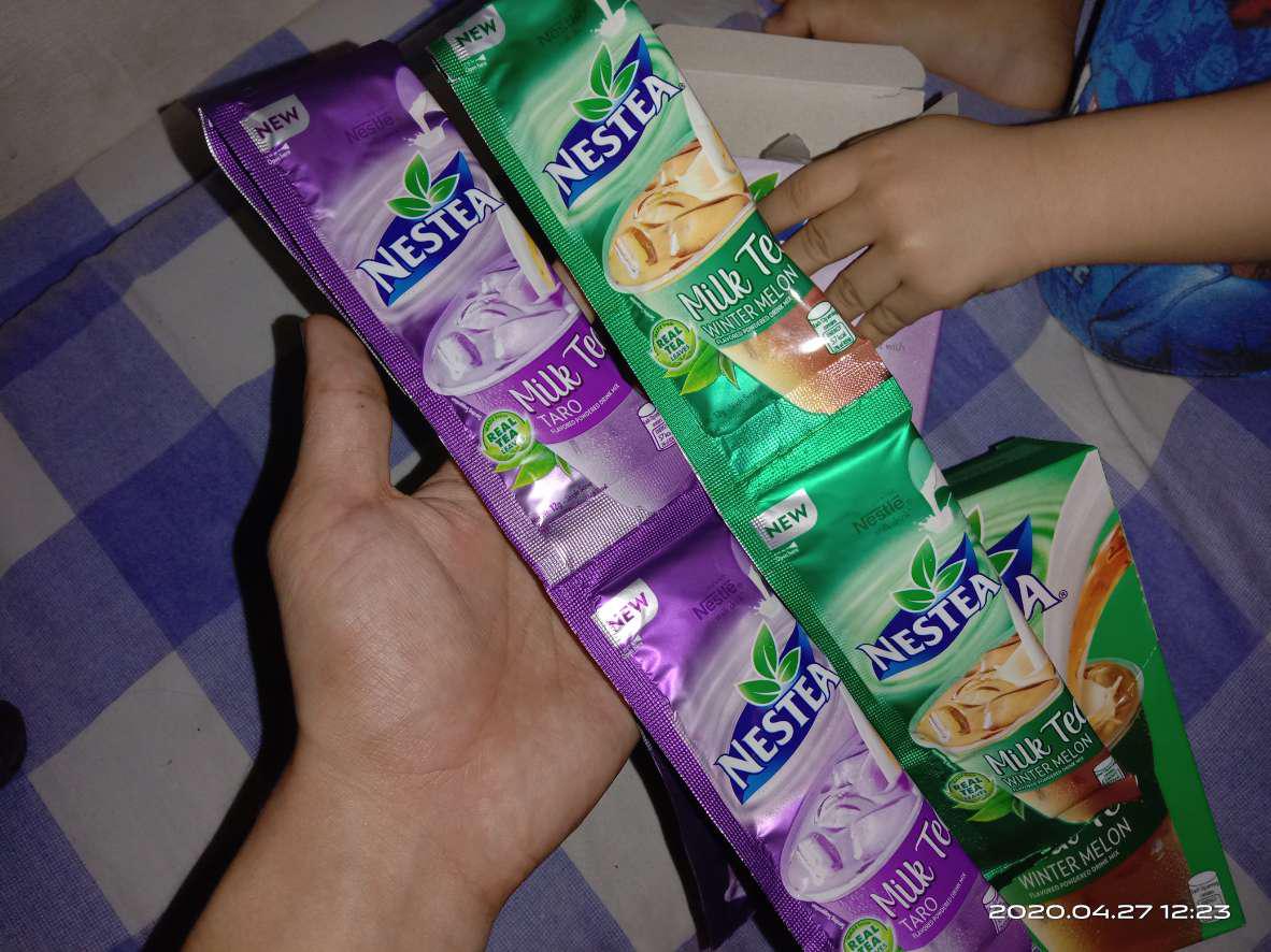 Nestle Nestea Milk Tea Taro / Winter Melon | Shopee Philippines