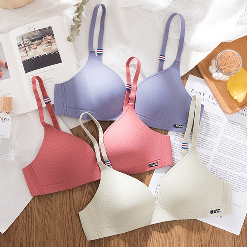 deep u push up seamless wireless bra