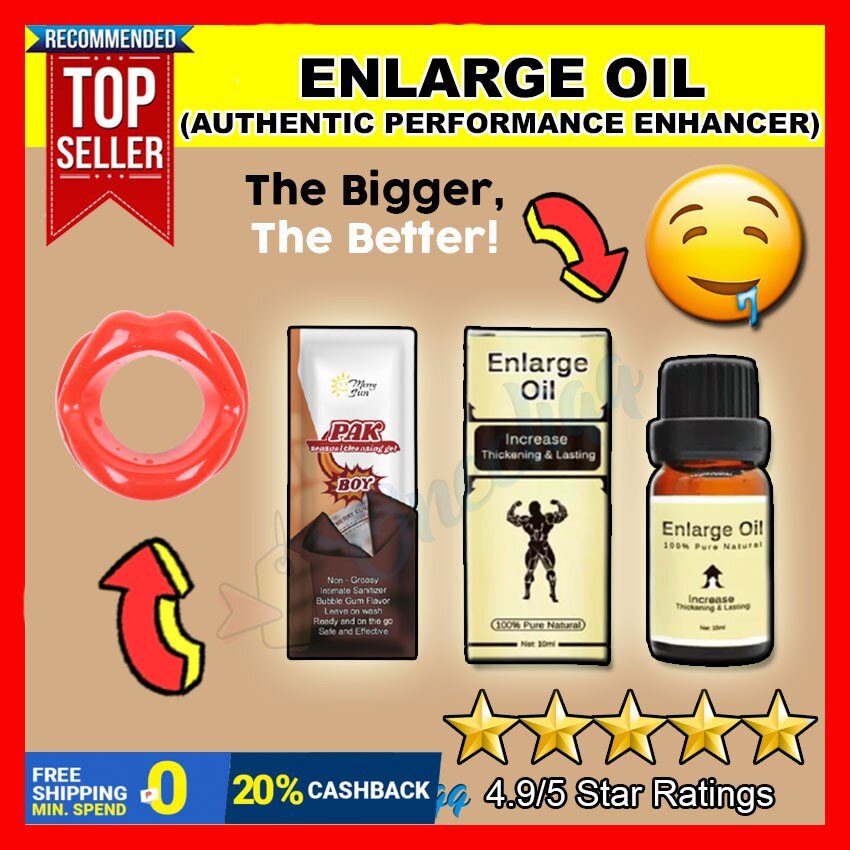 Enlarge Oil Effective 100 Safe (Pampataba Pampahaba Pampalaki) Penis