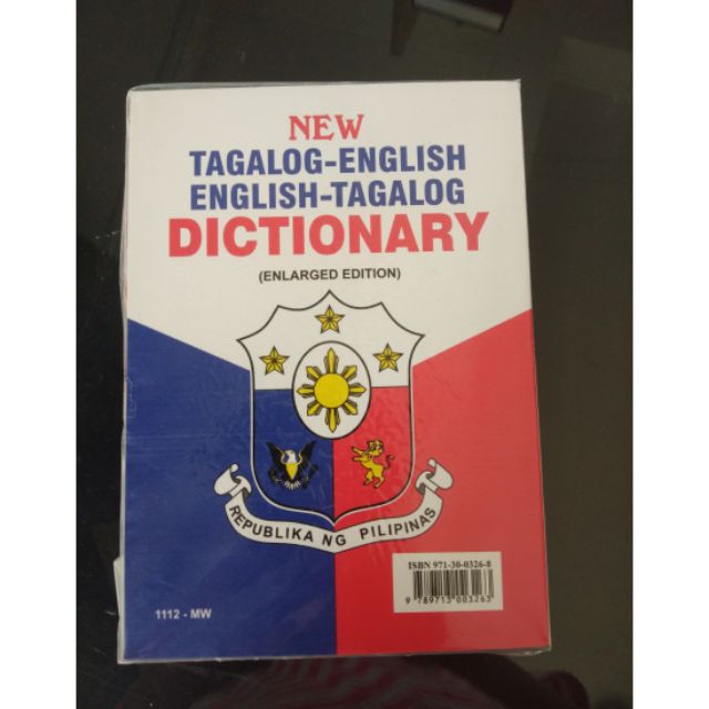 New tagalogenglish/englishtagalog dictionary (enlarged edition
