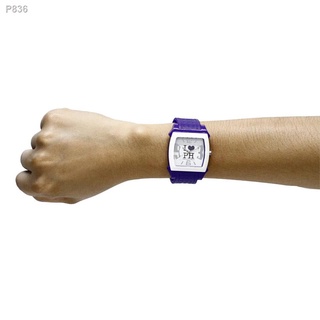 【Lowest price】๑▤Unisilver TIME ”I Love PH”  Blue Rubber (Junior Size) Watch KW1088-1005 #2