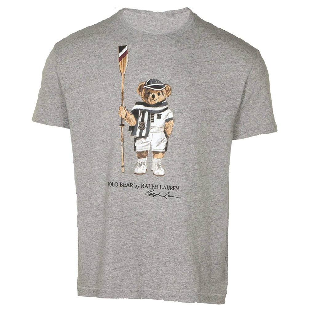 light grey polo shirt