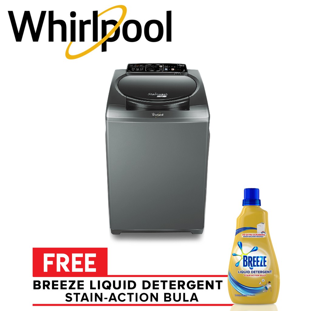 Whirlpool 8 kg Top Load Fully Auto Washing Machine with Builtin Heater