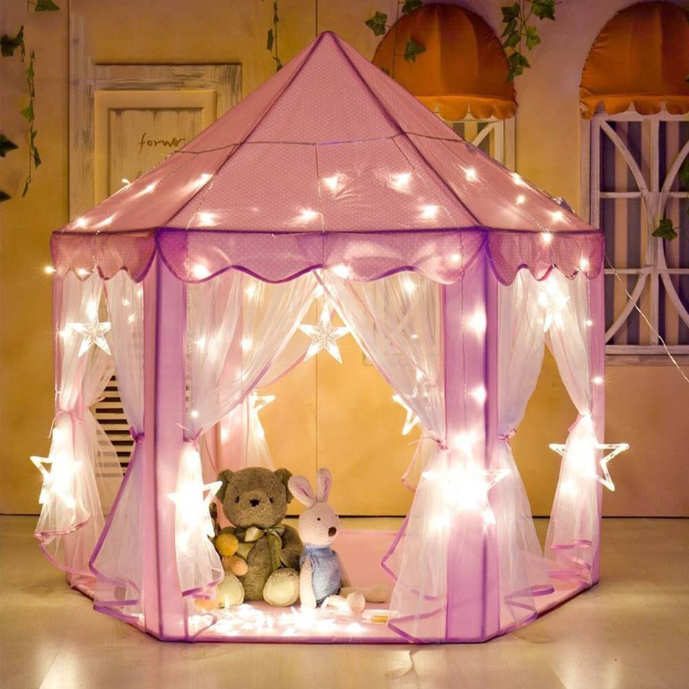 folding princess castle tent