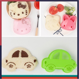 Bear Cat Rabbit Car Design Sandwich Mold Bread Biscuit Cake Cutter Toast Sandwich Maker Pastry Tools #3