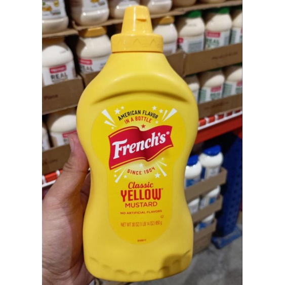 French's Classic Yellow Mustard 850g Shopee Philippines