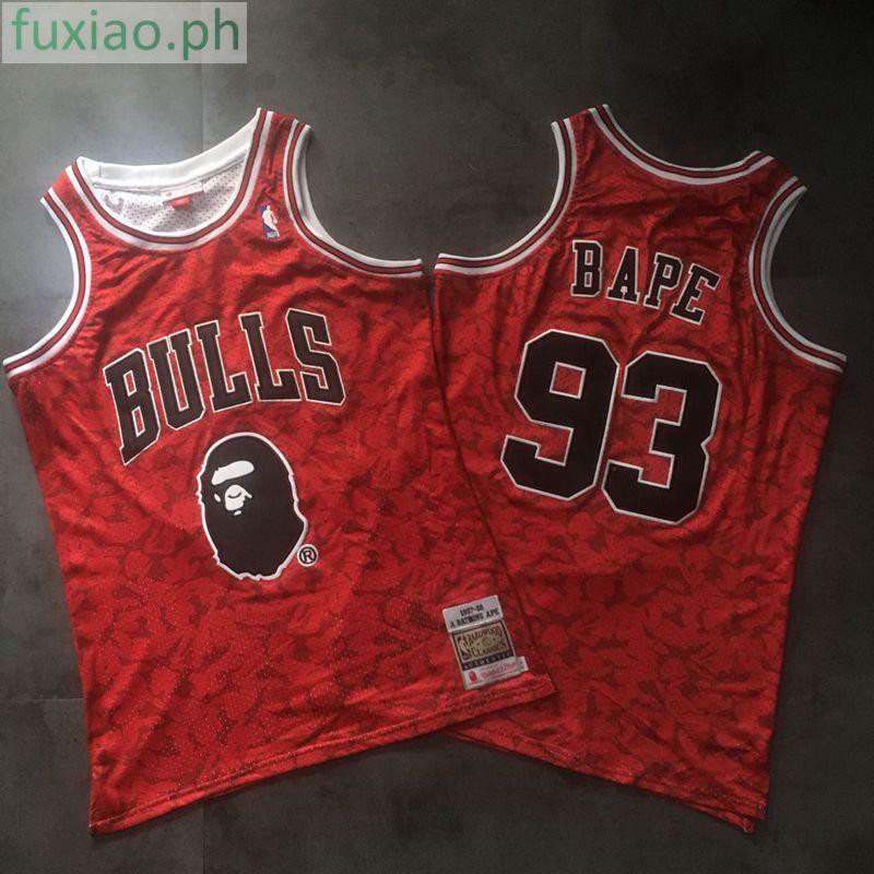 bulls bape jersey