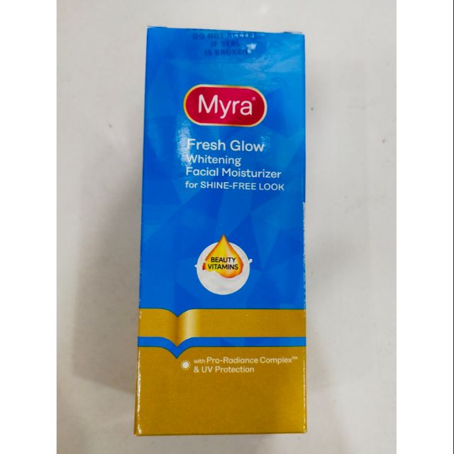 myra e moisturizer fresh glow review