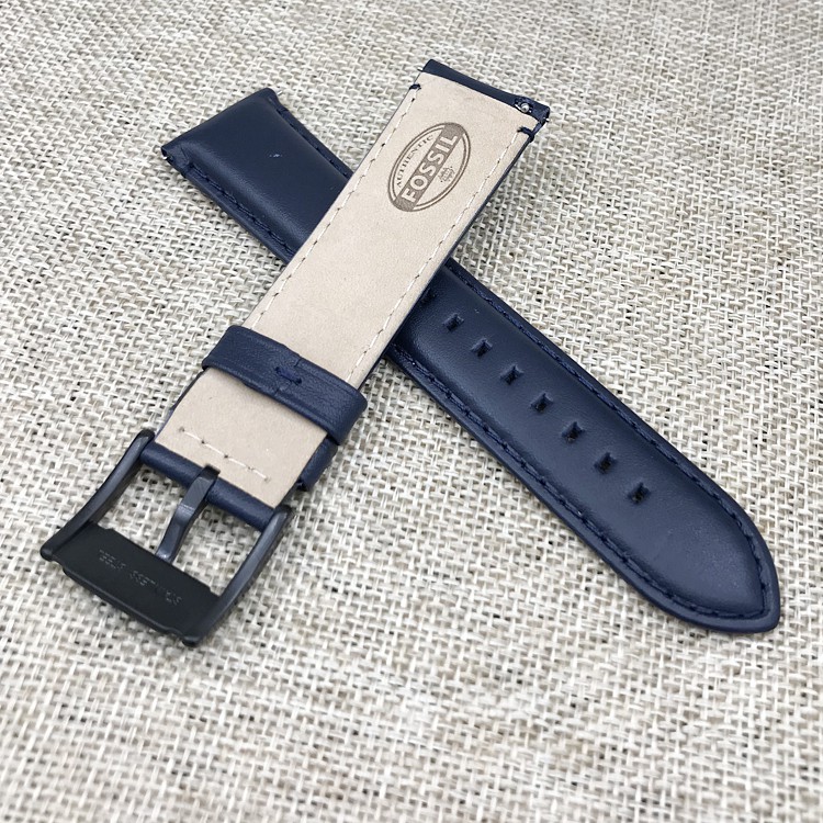 fossil leather strap 22mm