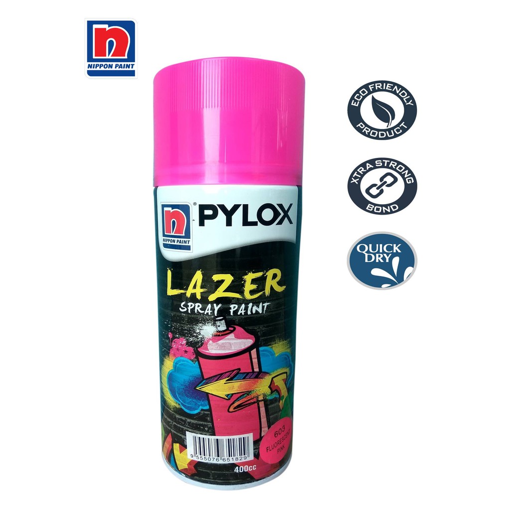  Pylox  Lazer Spray  Paint  Solid Colours Nippon Shopee 