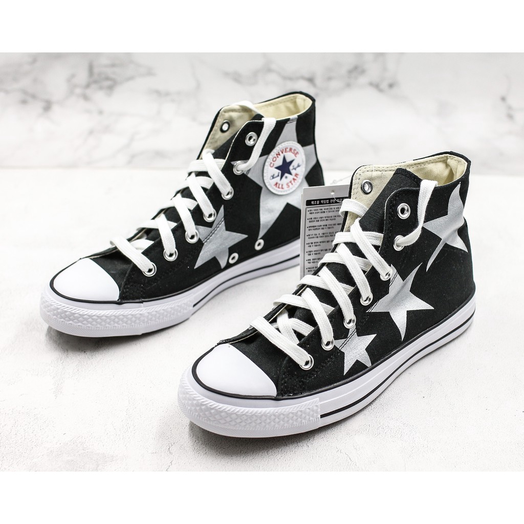converse all star black canvas shoes