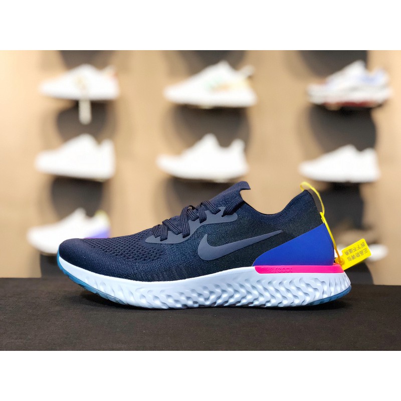 Nike Epic React Flyknit Running Shoes Men And Women Shoes Shopee