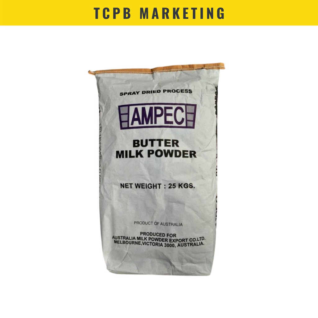 AMPEC Buttermilk Powder (25kgs) Shopee Philippines