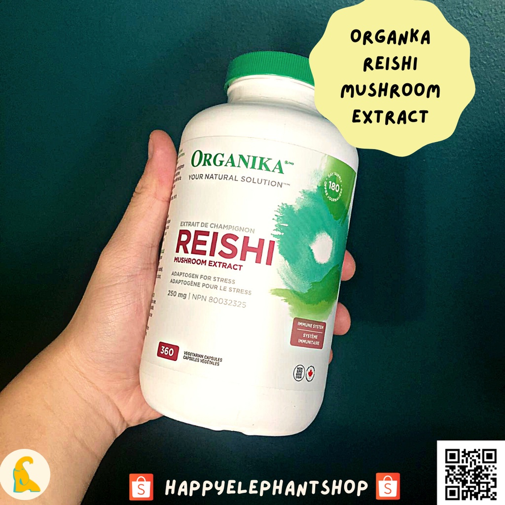 Reishi Mushroom Extract Organika 360 capsules 250mg Shopee Philippines
