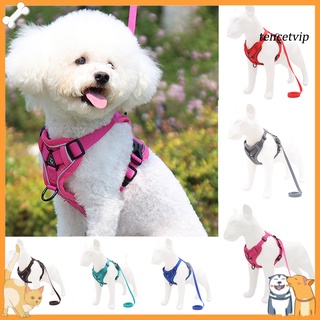 [Vip]Pet Harness Reflective Walking Safety Sandwich Mesh Dog Safe Chest Strap Leash for Puppy #1
