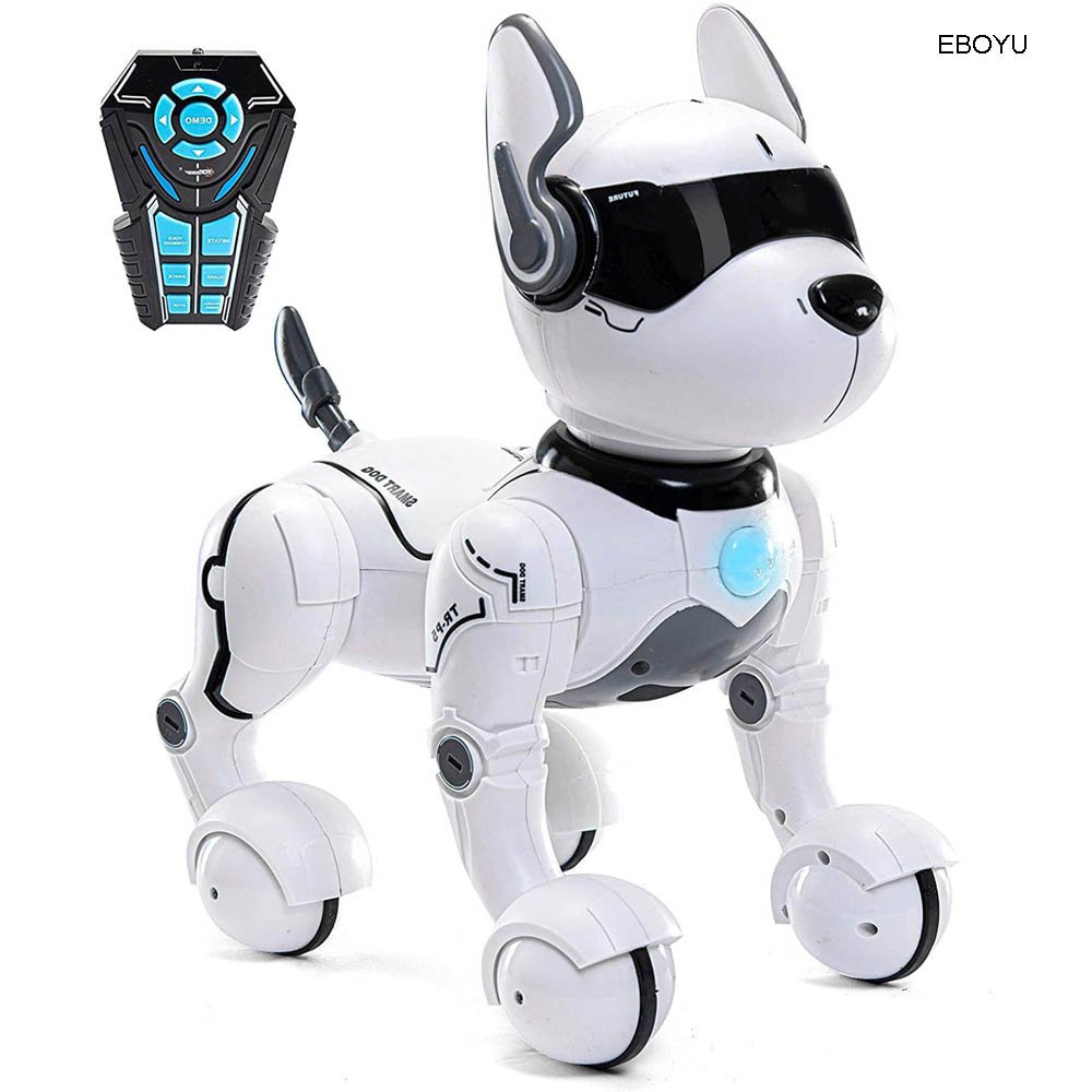 bI0I JXD A001 Smart Talking RC Robot Dog Walk & Dance Interactive Pet