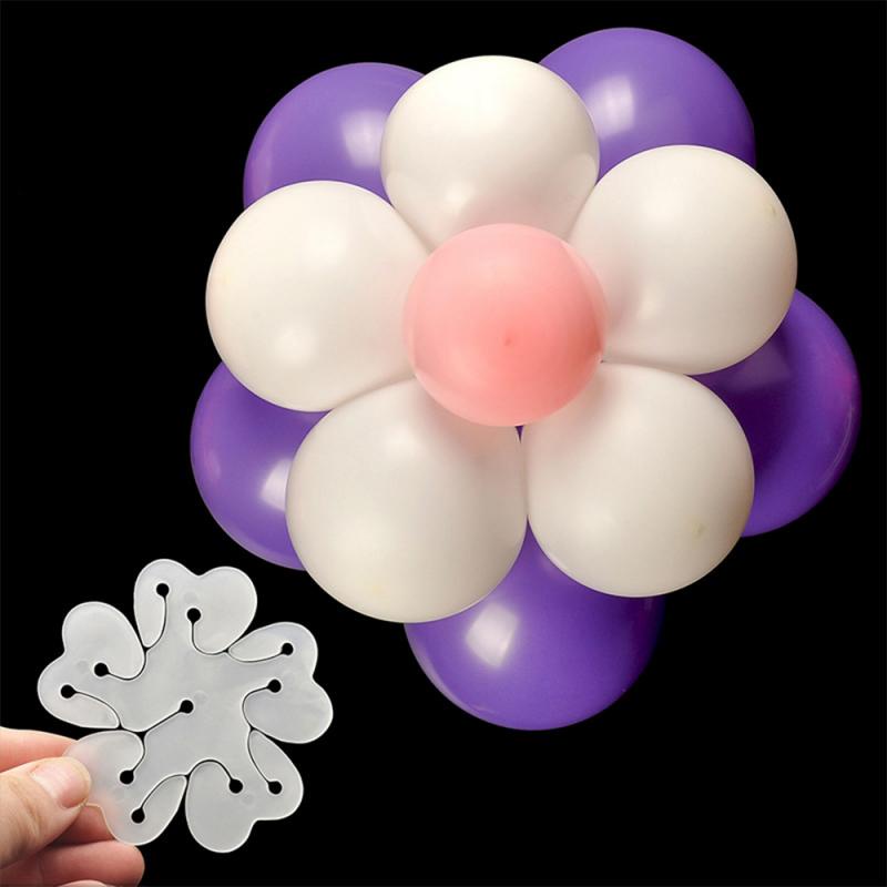 1Pc Balloons Flower Clip Party Decor Supplies Balloon Stand Clips