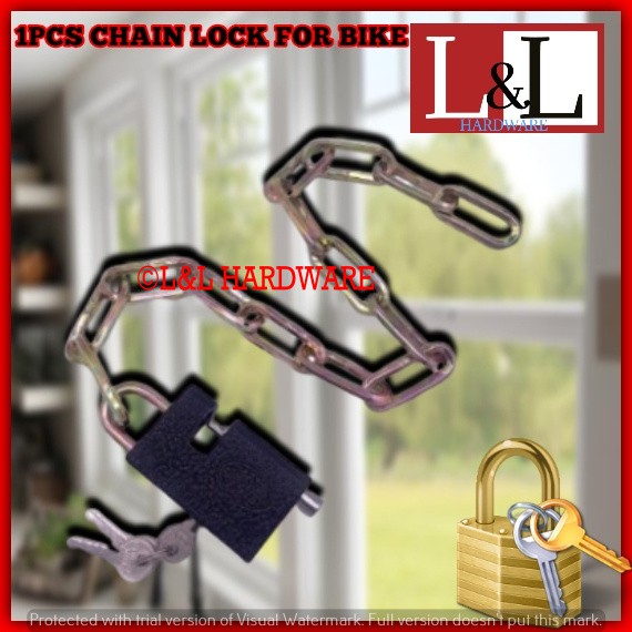 bicycle chain locks security