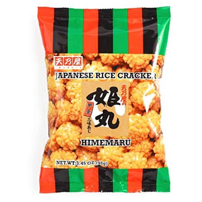 Rice Cracker Amanoya 98g Amanoya Crackers Japanese Style Crispy Rice