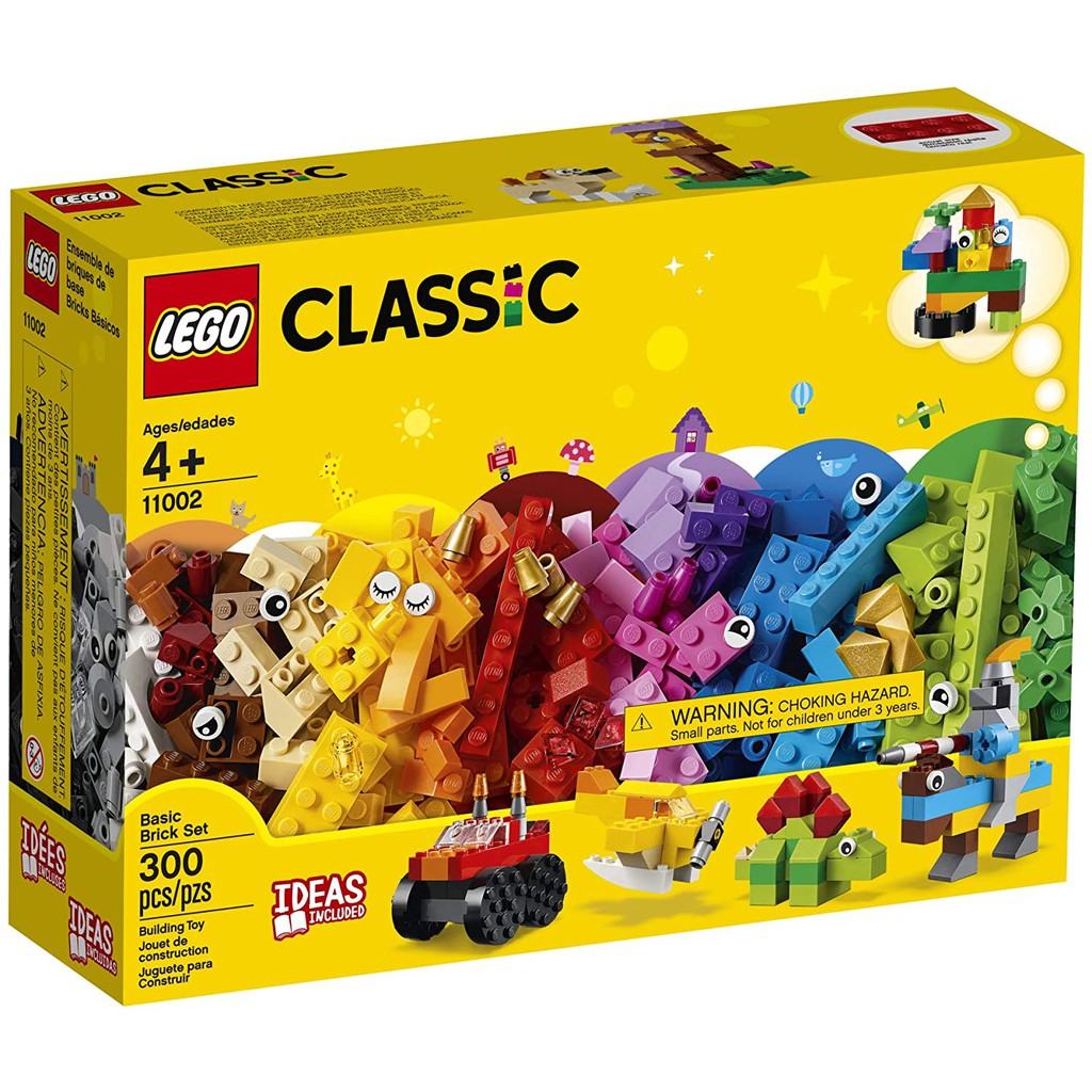 LEGO Classic Basic Brick Set (11002) (300 Pieces)★ | Shopee Philippines