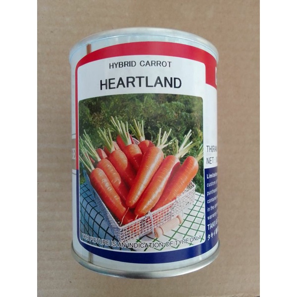 HYBRID CARROT SEEDS HEARTLAND 100G TAKII SEEDS CARROTS SEEDS Shopee