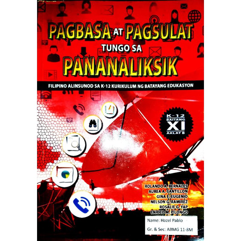 Shs Pagbasa At Pagsulat Tungo Sa Pananaliksik Shopee Philippines 1459
