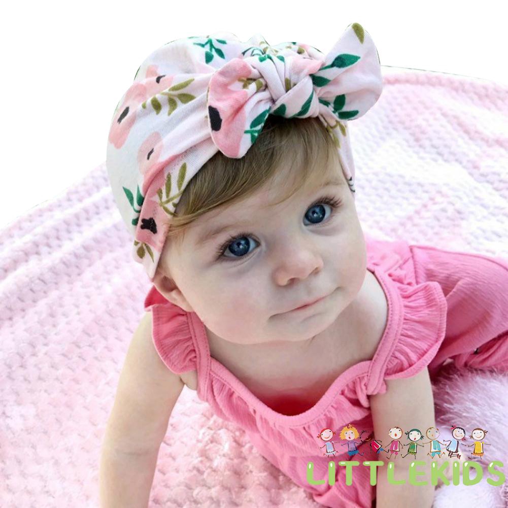 beanie with bow baby