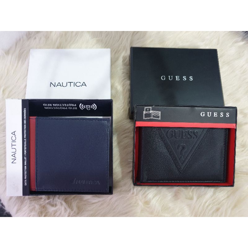 Authentic Guess Nautica Puma Men's Wallet