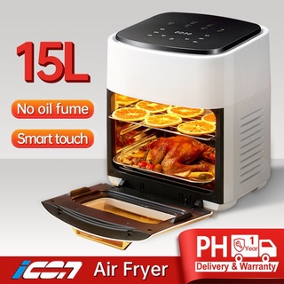 ICON 15L Air Fryer Multi Function Air Fyer Kitchen Oven Oil Free Chip Bake Fried Microwave Household