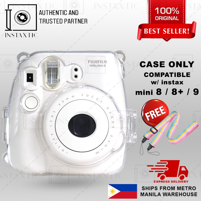 Instaxtic Clear Plastic Case For Instax Mini 8 8 9 Shopee Philippines