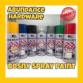 Bosny Spray Paint colors CAR PAINT GLOSSIE PAINT (sold per piece) #4