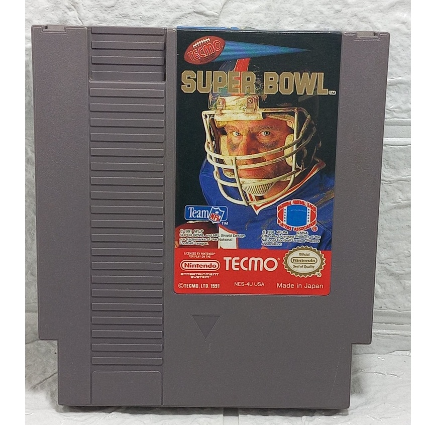 NINTENDO NES TECMO SUPER BOWL | Shopee Philippines