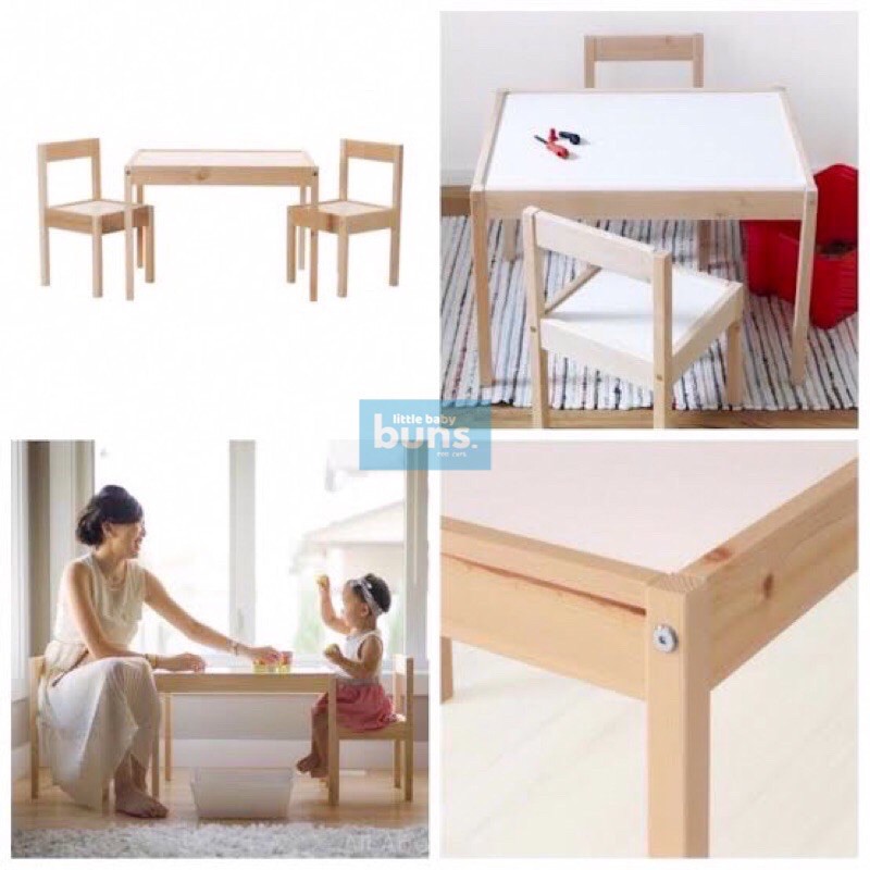 Ikea Bebek Masa Sandalye