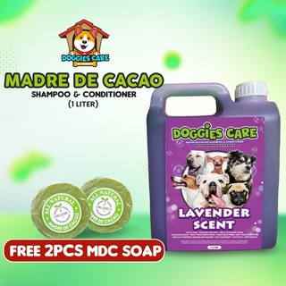 Madre de Cacao Shampoo & Conditioner with Guava Extract - Lavender Scent 1 Liter FREE SOAP