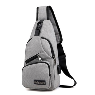 sling bag man bag lelaki Beg dada lelaki mesengers beg bahu beg wanita kanvas kasual sukan beg kecil #7