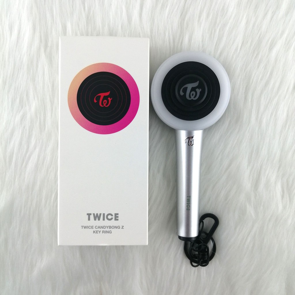 TWICE Official Candy Bong Keyring Candybong Keyring Keychain Mini Light